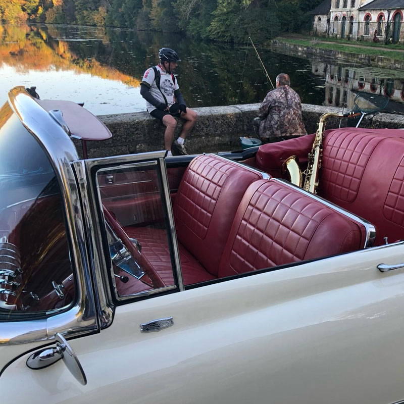 Buick Road Master 1955 Location de voitures américaine à Paris