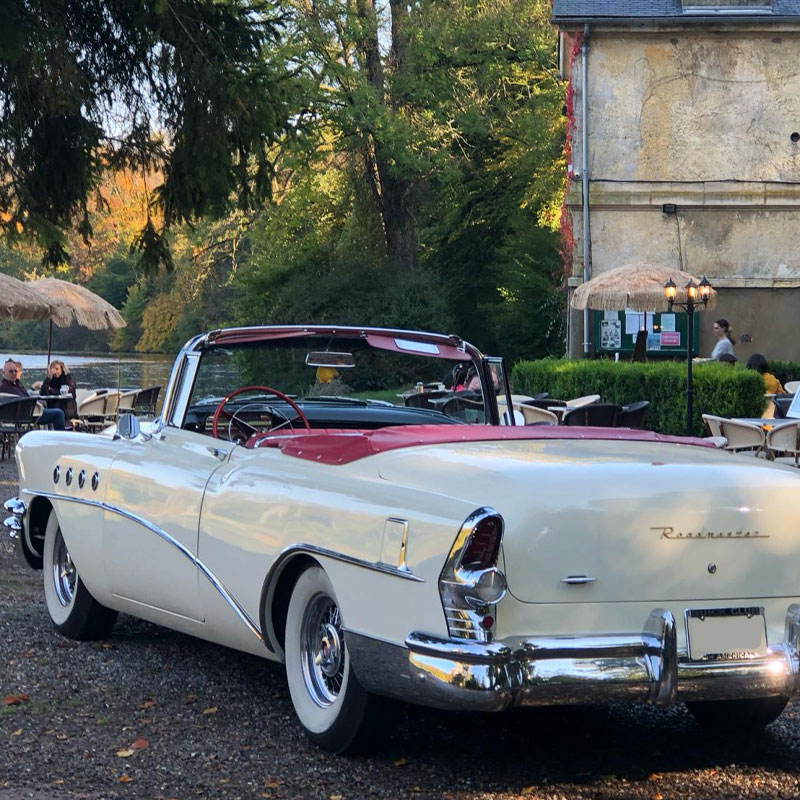 Buick Road Master 1955 Location de voitures américaine à Paris