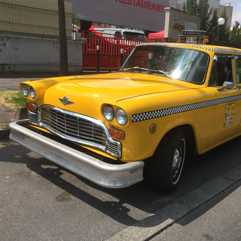 Taxi newyorkay Yellow Cab Location Paris