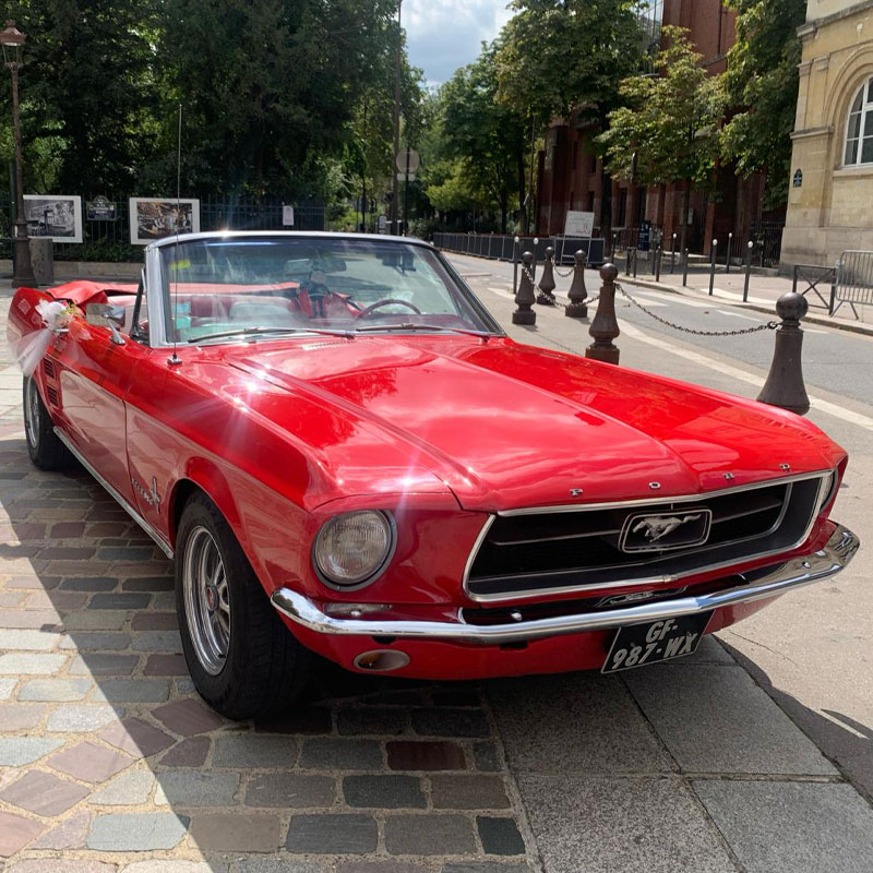 Ford Mustang 1967 Location Voiture americaine Paris