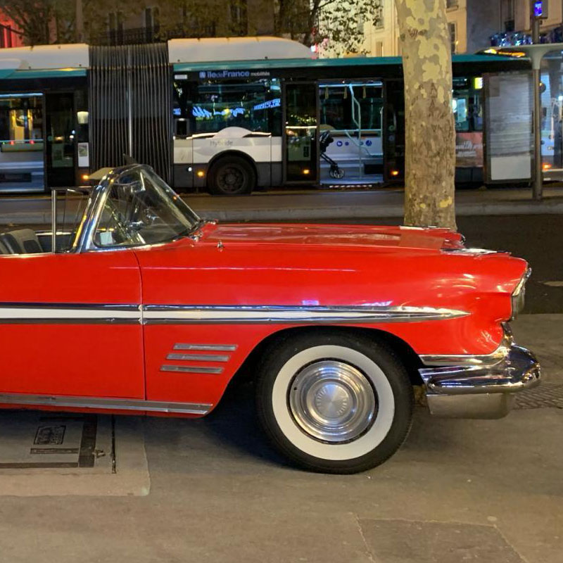 Pontiac Parisienne Convertible 1958 Location Voiture Americaine