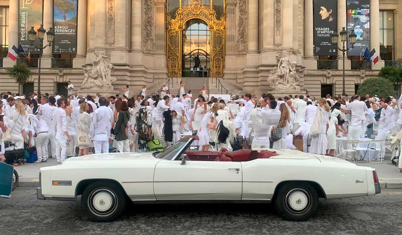 Location de voiture américaine pour un mariage Paris