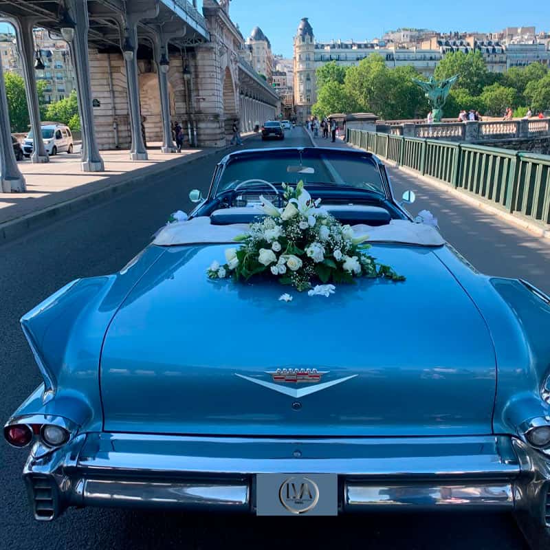 Une Cadillac à Paris pour votre mariage